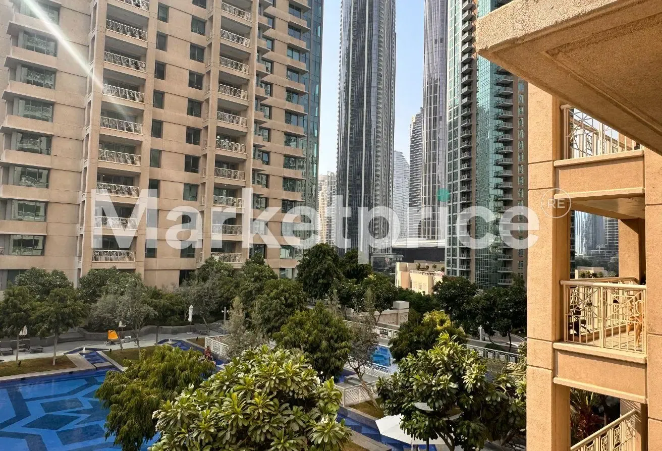 Vacant Corner 1 Bed Apt | Pool View 29 Boulevard 2