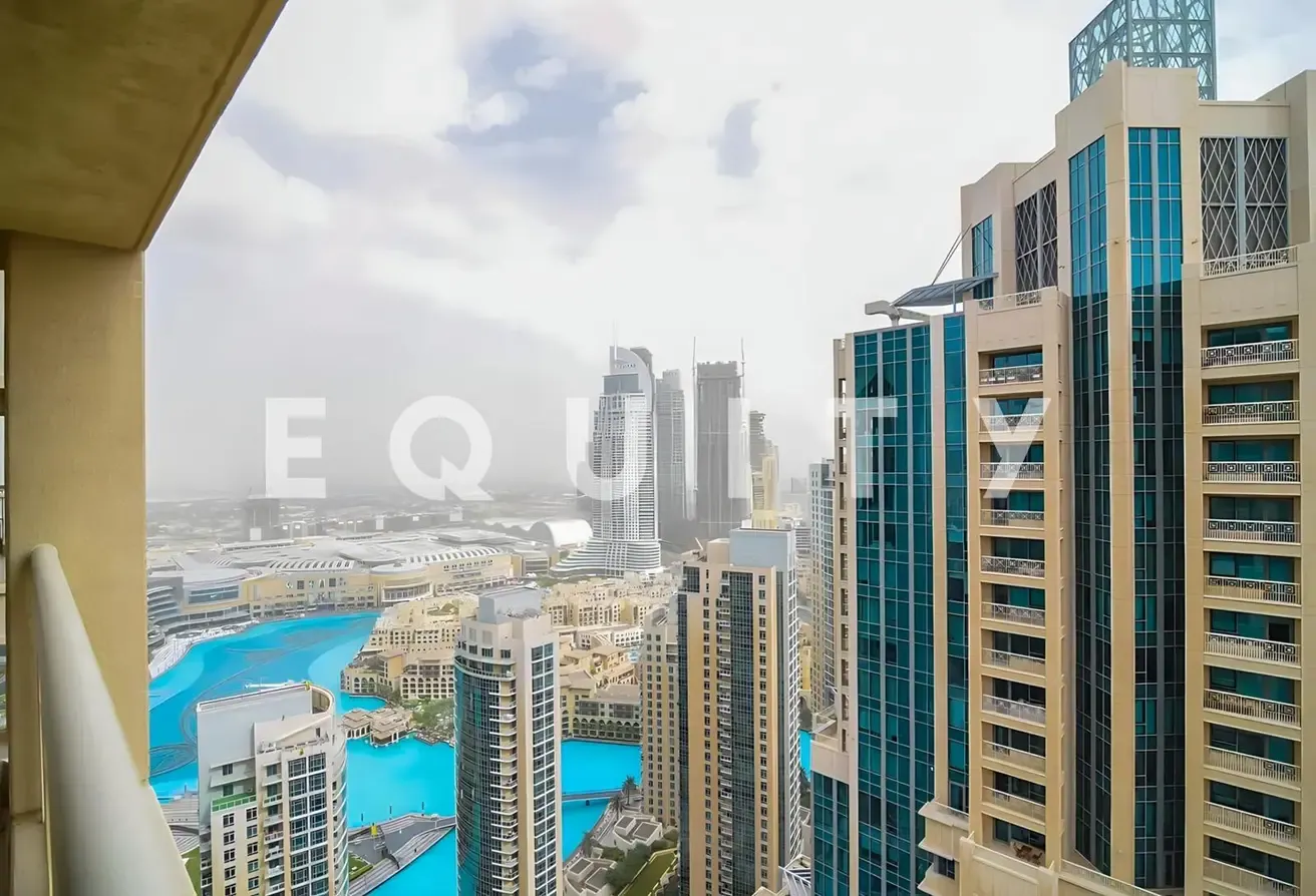 Spacious Apartment | Fountain View | 2 Balcony