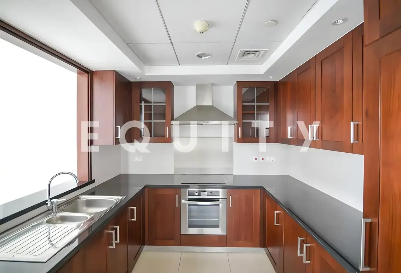 Spacious Apartment | Fountain View | 2 Balcony