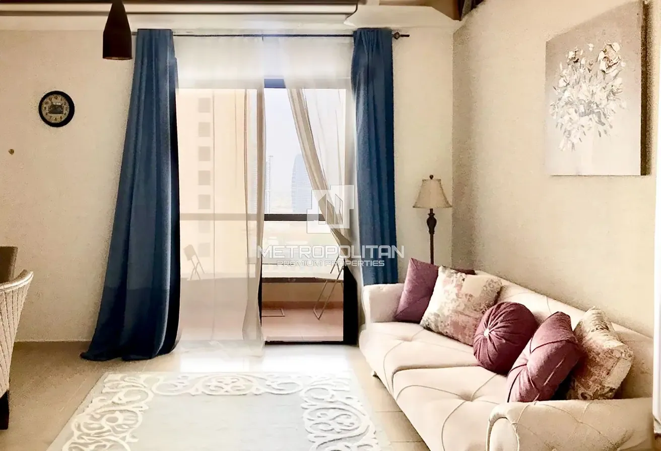 Fully Furnished | High Floor | Full Marina View