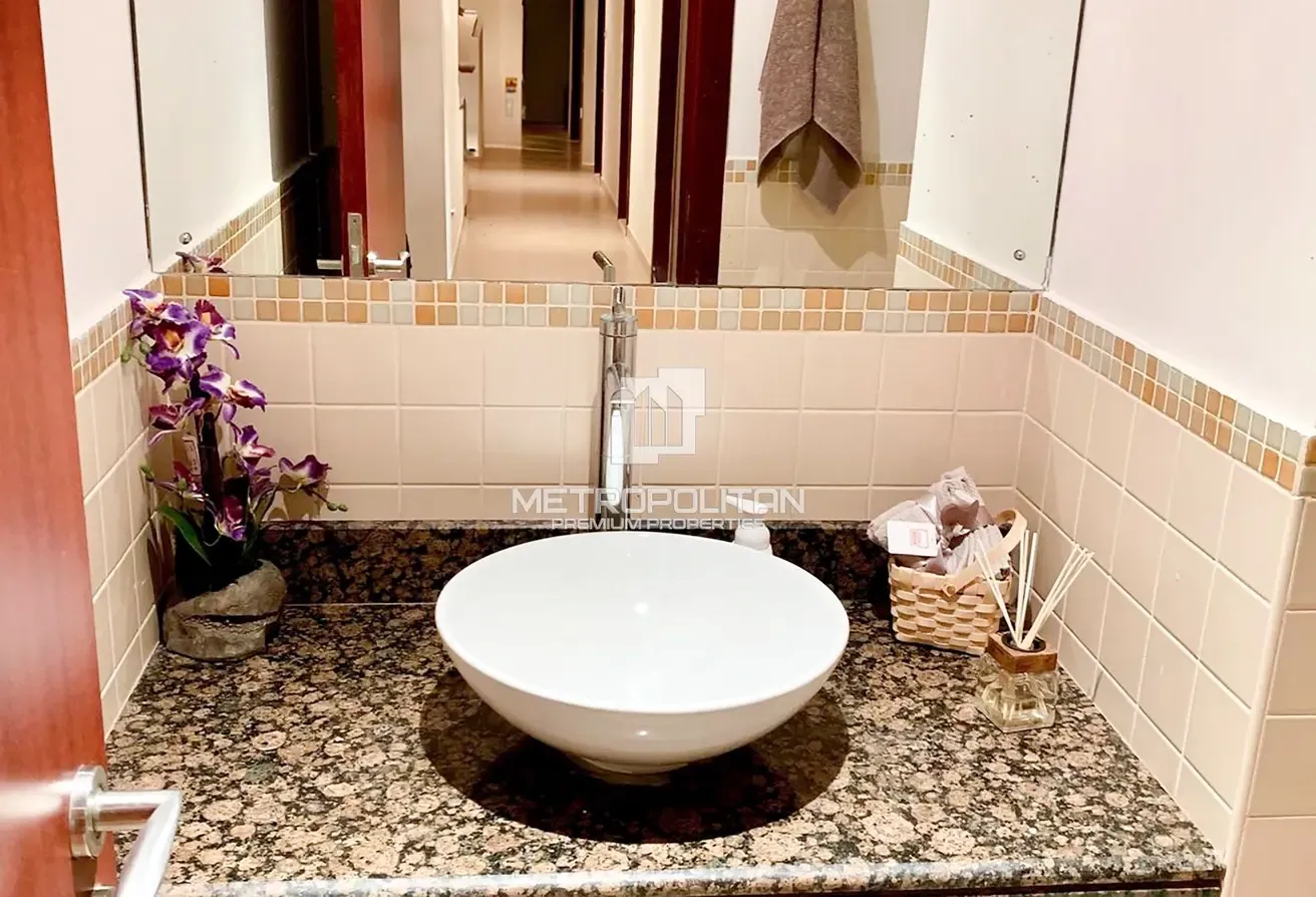 Fully Furnished | High Floor | Full Marina View