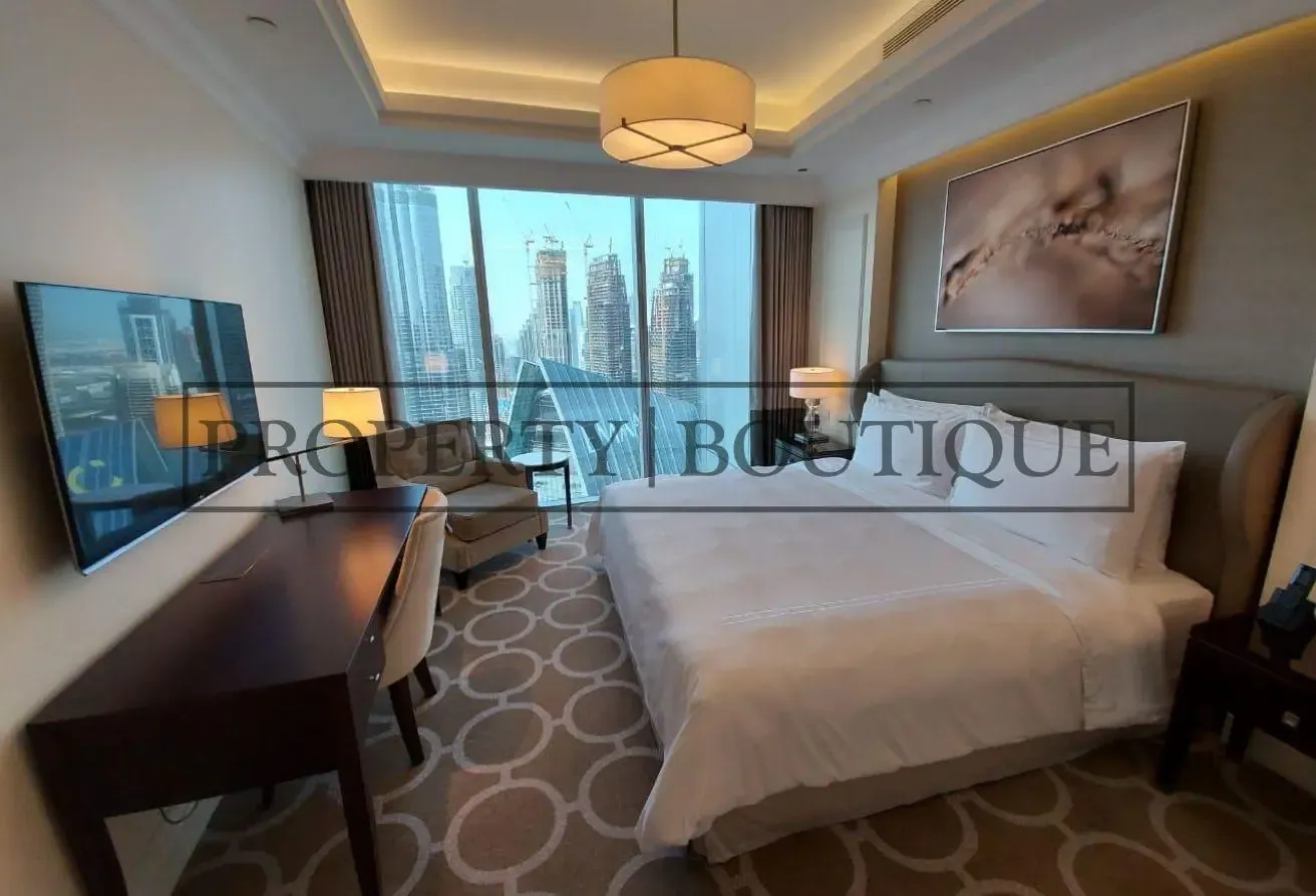 Full Burj and Fountain view | High Floor | Vacant