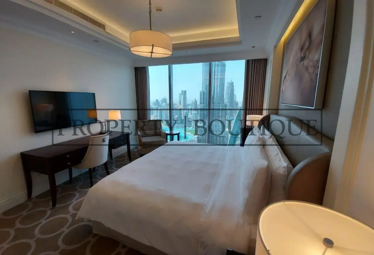 Full Burj and Fountain view | High Floor | Vacant