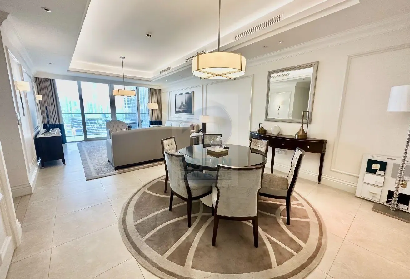 Luxury Living | 2BR Serviced Apartment | Burj View