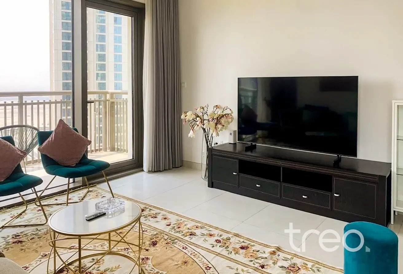 Furnished | Central Park View | Spacious 2BR