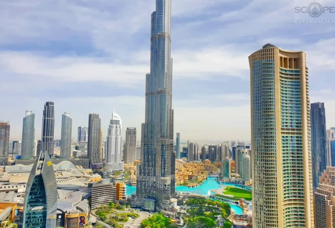 Burj Khalifa View | 3BR Apt | Bills Included