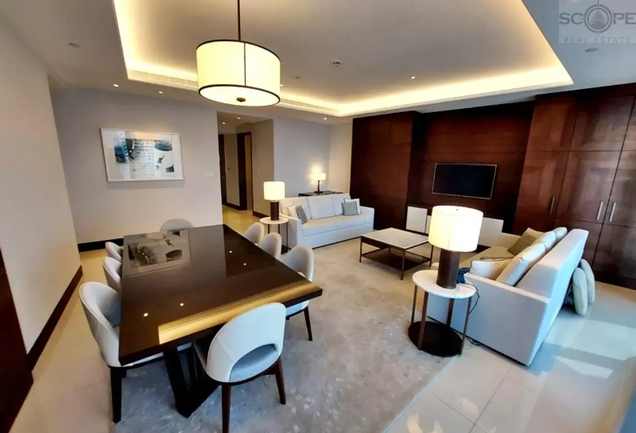 Burj Khalifa View | 3BR Apt | Bills Included