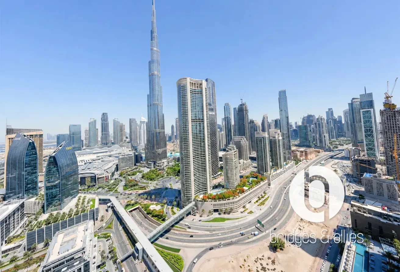 LUXURY LIVING | FULL BURJ KHALIFA VIEW |HIGH FLOOR