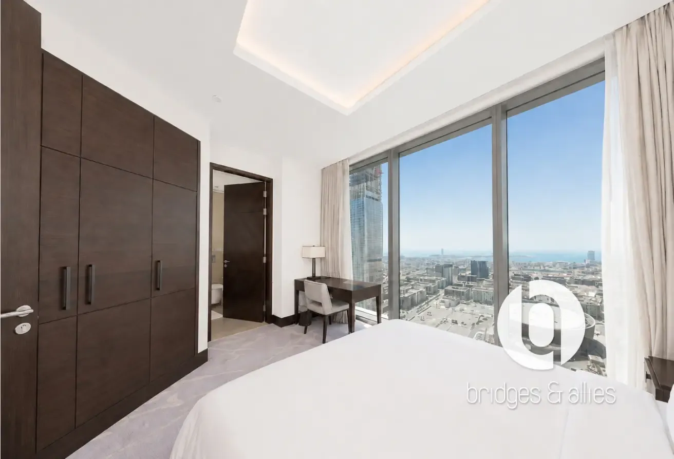 LUXURY LIVING | FULL BURJ KHALIFA VIEW |HIGH FLOOR