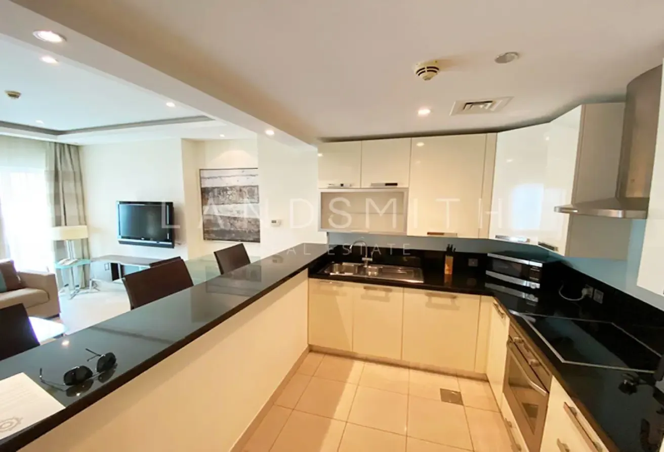 Exclusive | Furnished 1 BR Apartment | High Floor