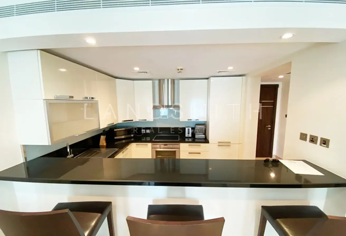 Exclusive | Furnished 1 BR Apartment | High Floor