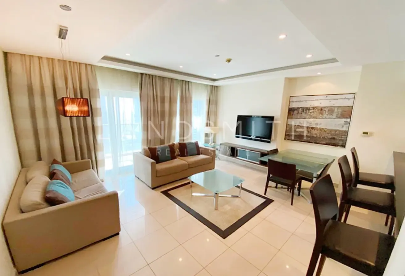 Exclusive | Furnished 1 BR Apartment | High Floor