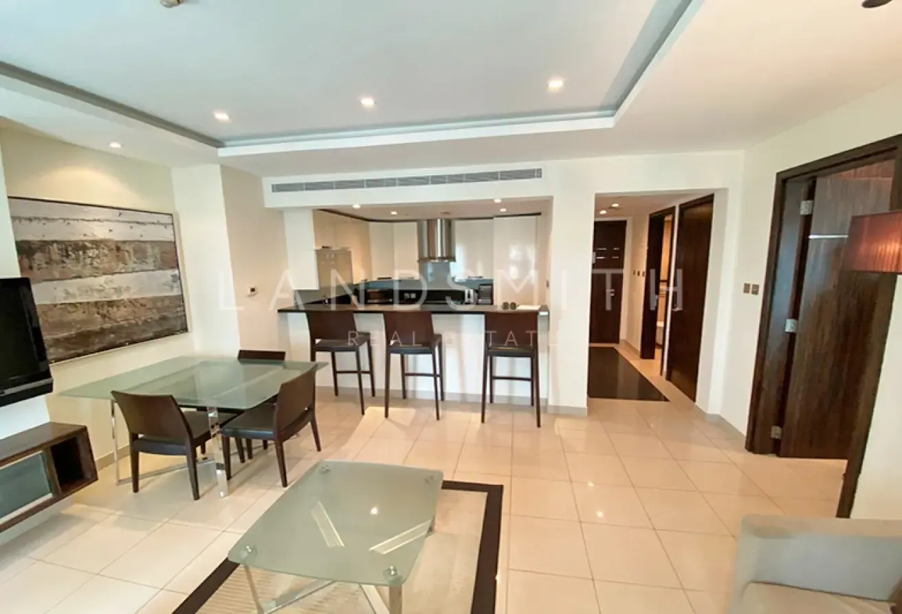Exclusive | Furnished 1 BR Apartment | High Floor