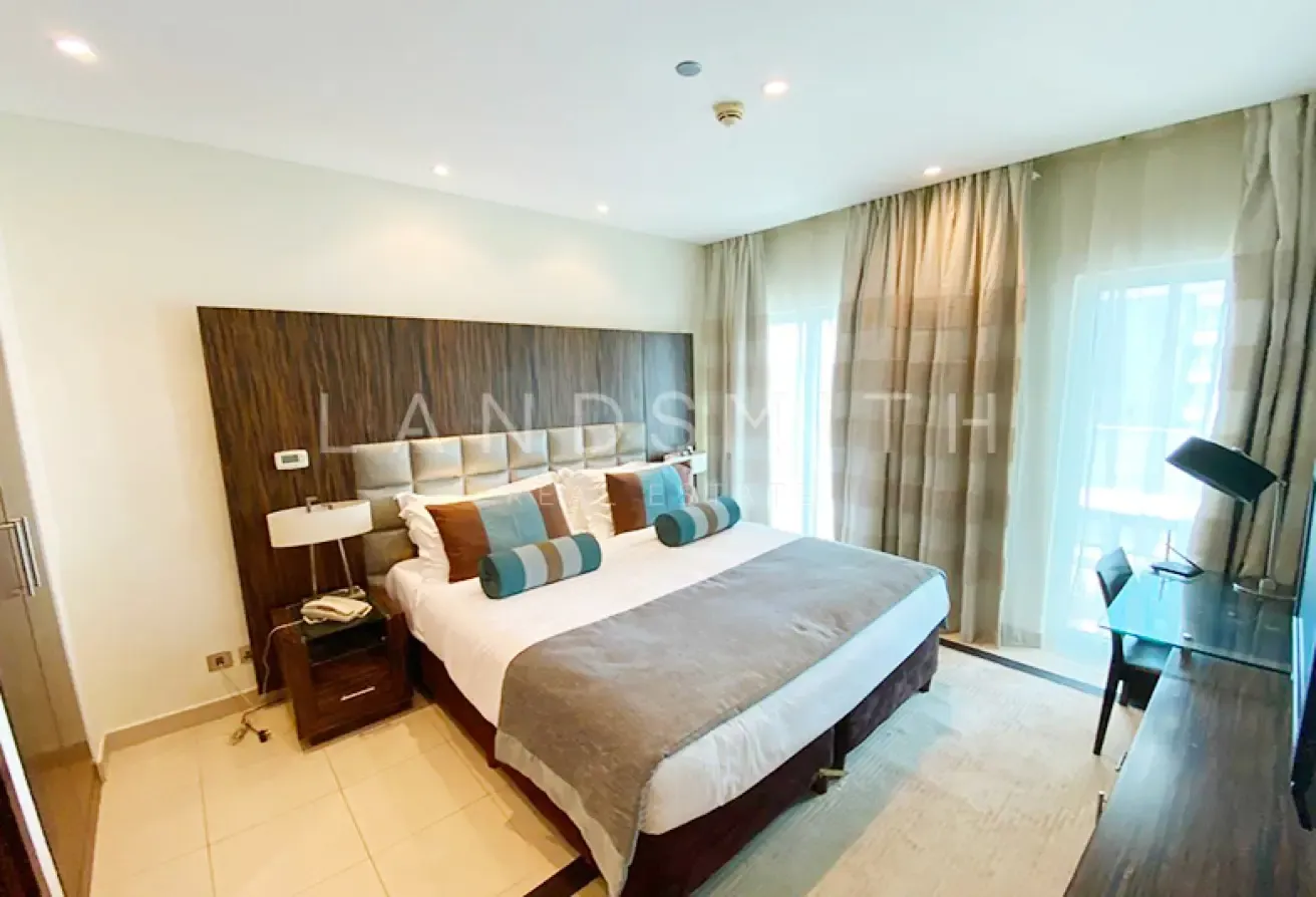Exclusive | Furnished 1 BR Apartment | High Floor