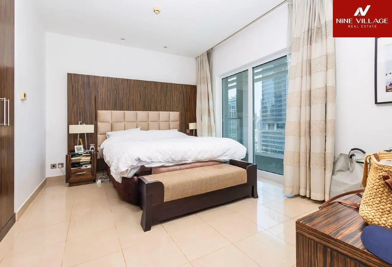 Furnished 1BR Apartment | Lake View - Balcony