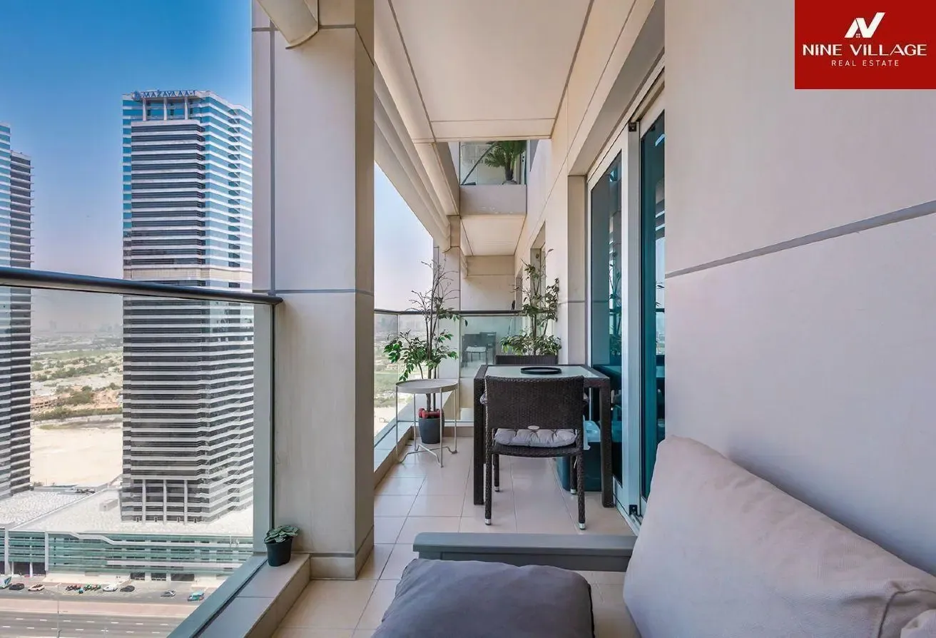 Furnished 1BR Apartment | Lake View - Balcony