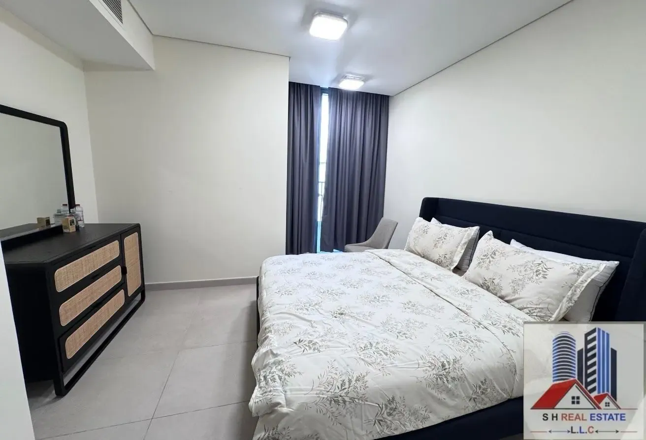 2 BR Furnished Apartment with Water View in Mirdif