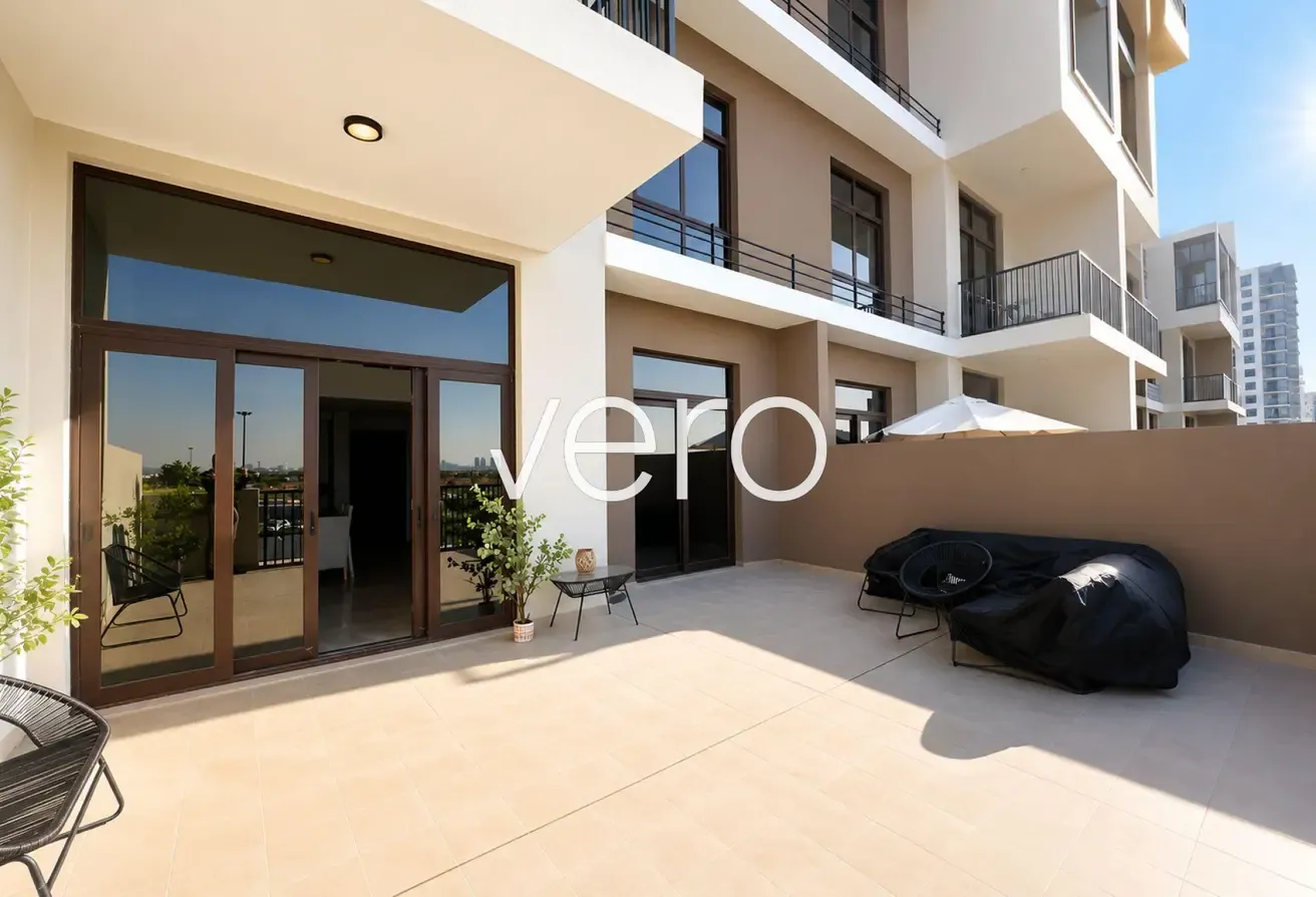 Large Terrace | Vacant Apt | View of Park