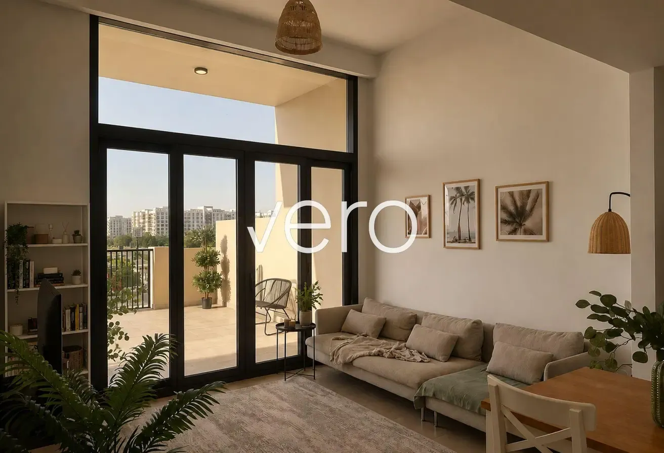 Large Terrace | Vacant Apt | View of Park