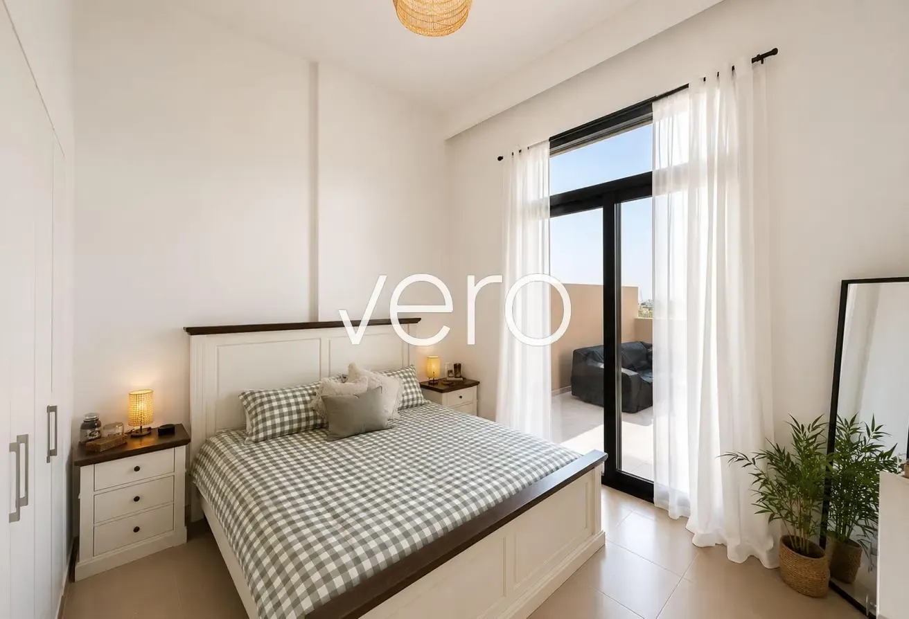 Large Terrace | Vacant Apt | View of Park
