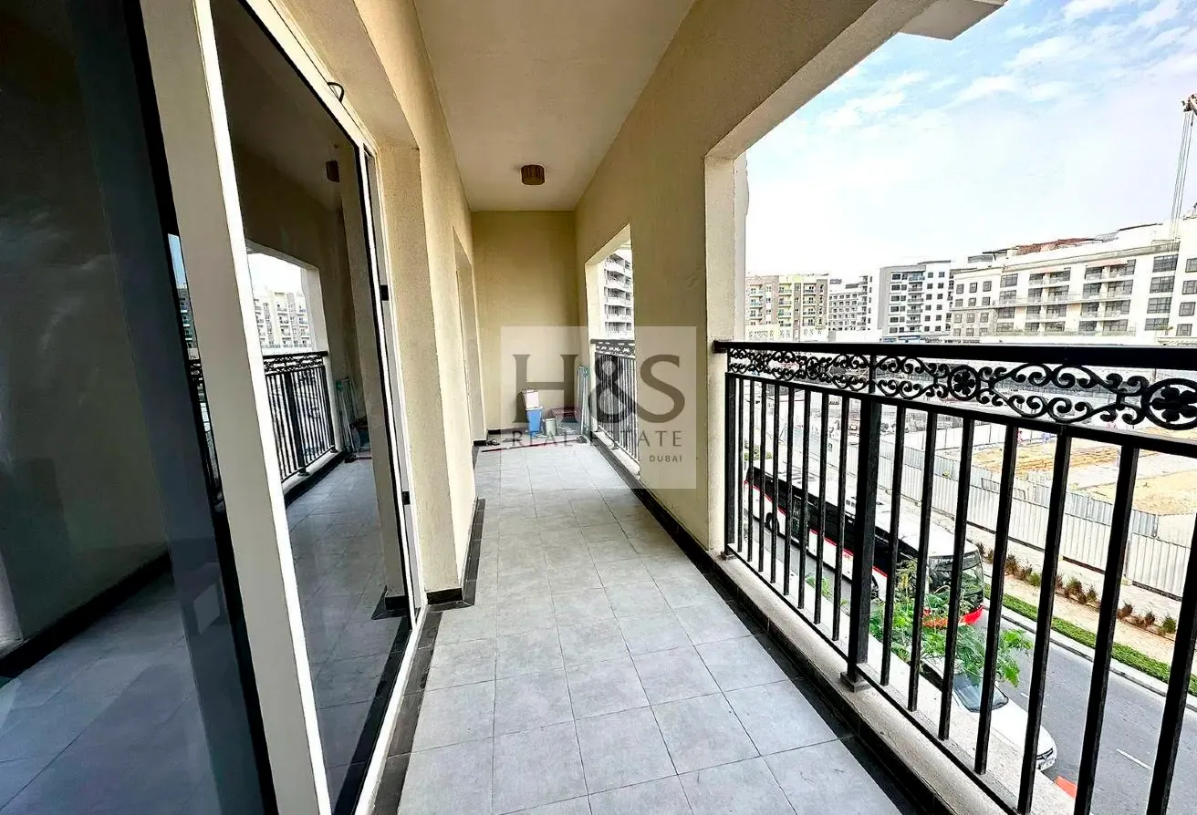 Furnished 2BR | Balcony | Community View