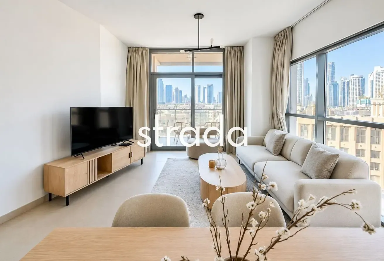 Full Burj view | 2BR | Vacant | Furnished