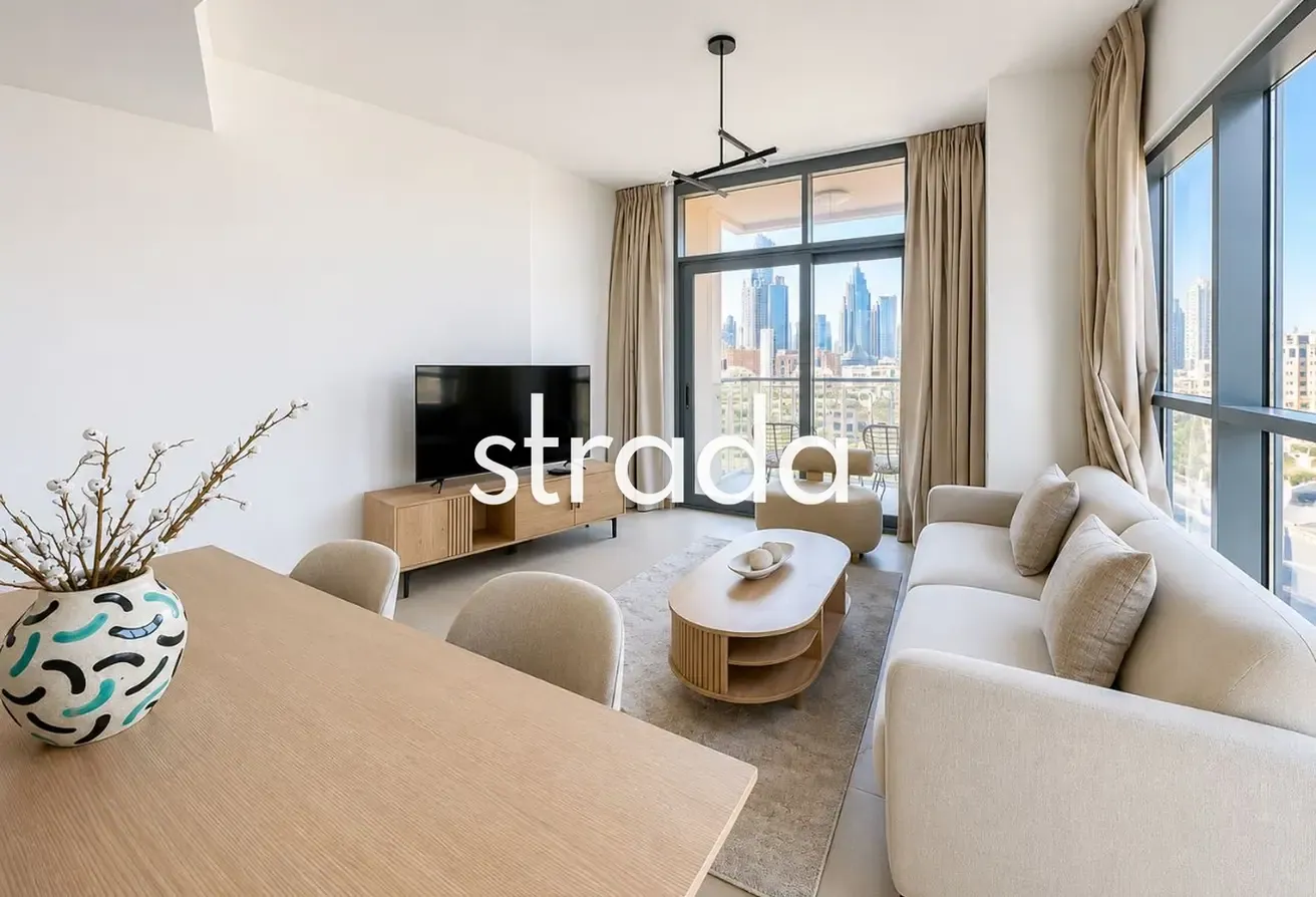 Full Burj view | 2BR | Vacant | Furnished