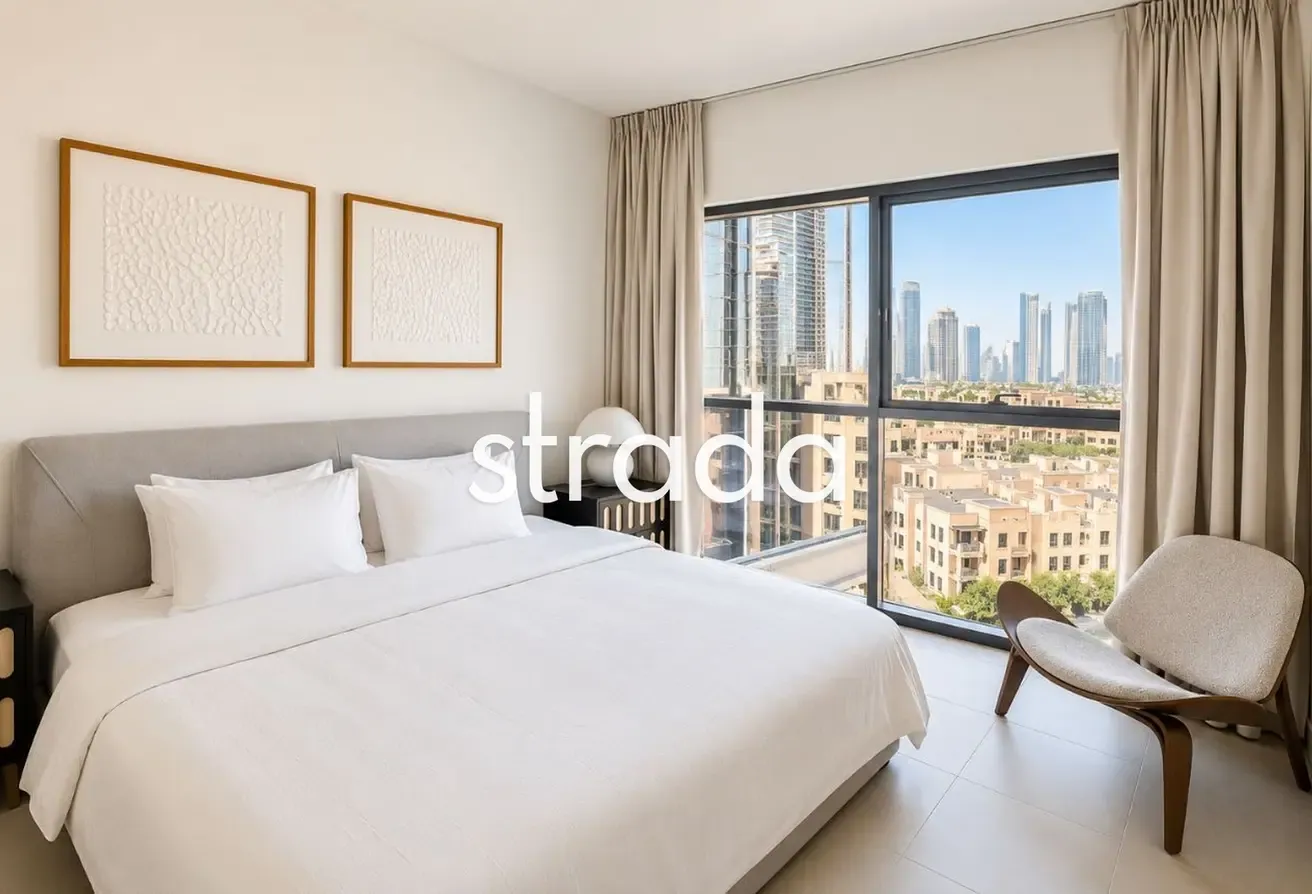 Full Burj view | 2BR | Vacant | Furnished