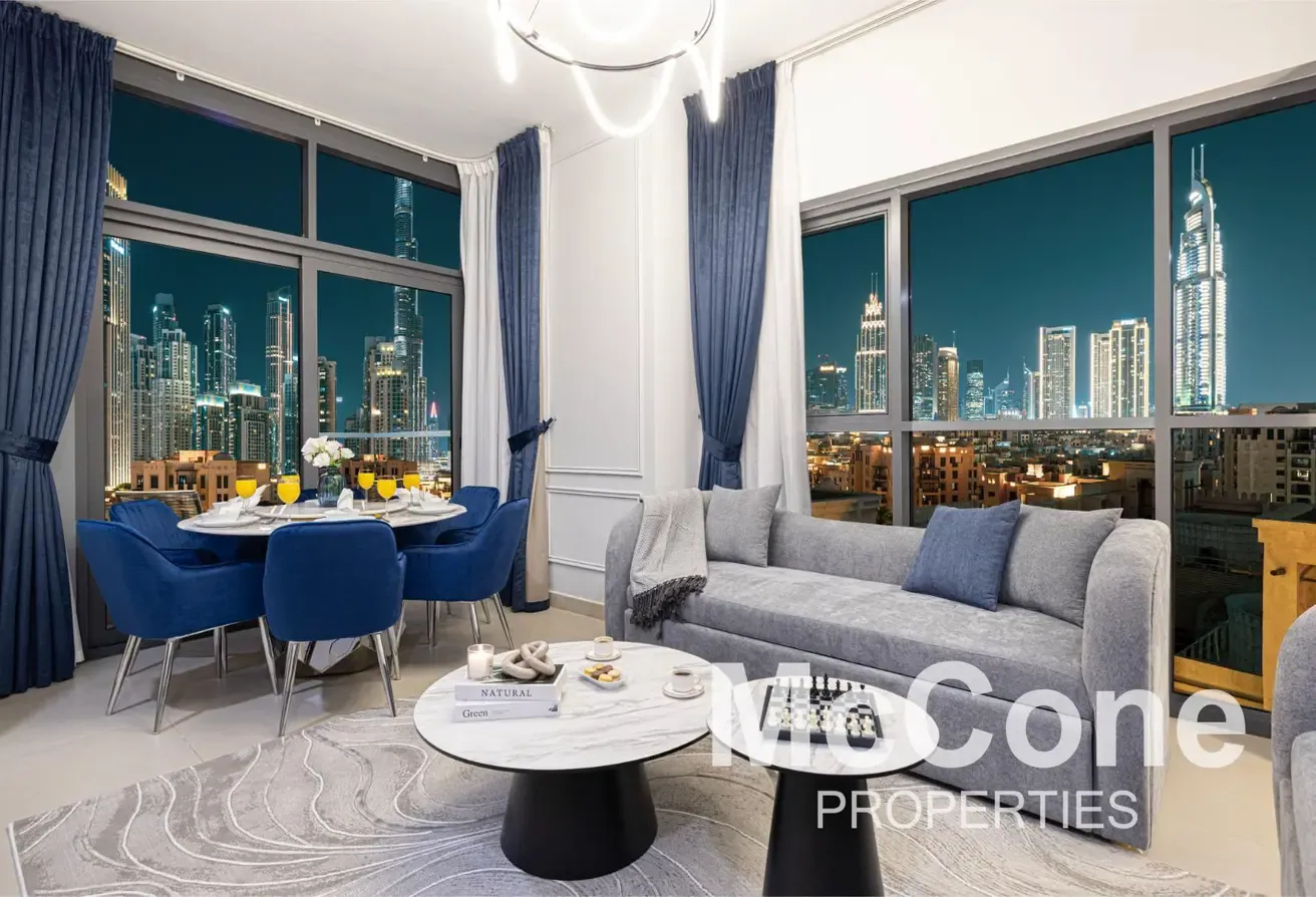 Upgraded | Full Burj View | Vacant on Transfer