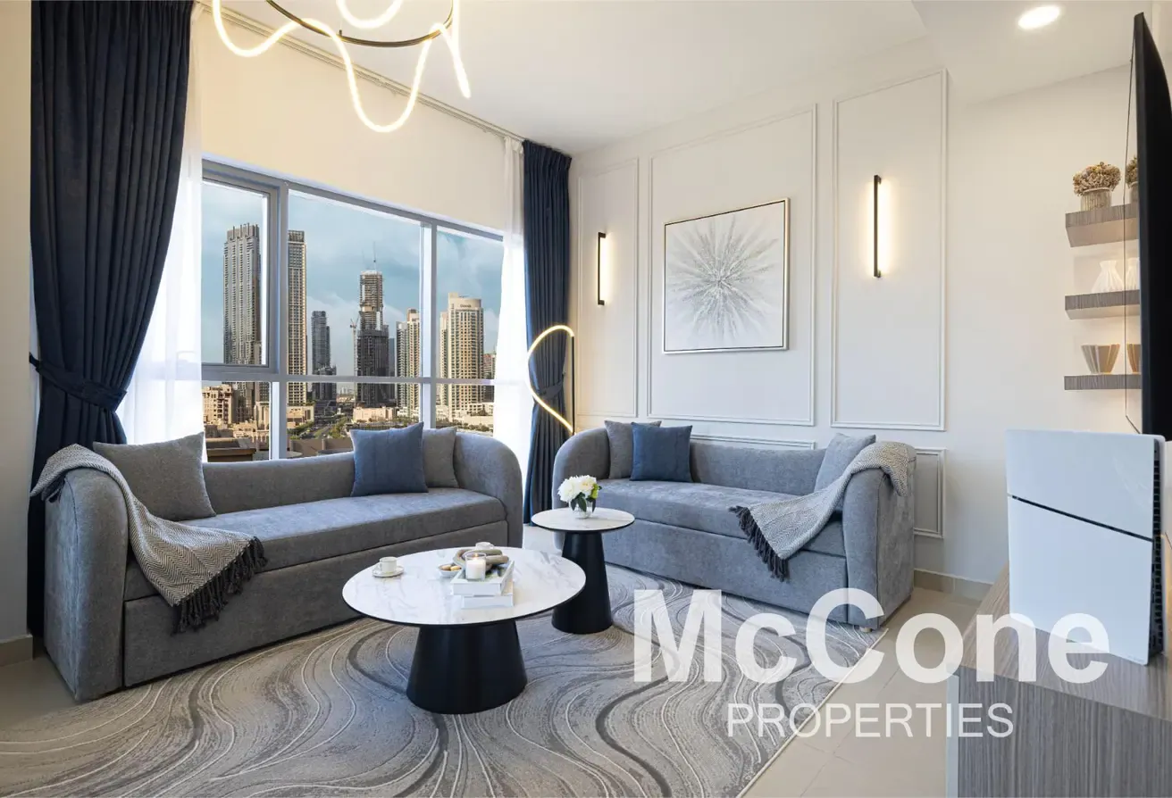 Upgraded | Full Burj View | Vacant on Transfer