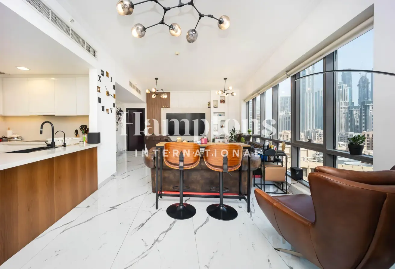 Elegant 2BR with Stunning Burj Views