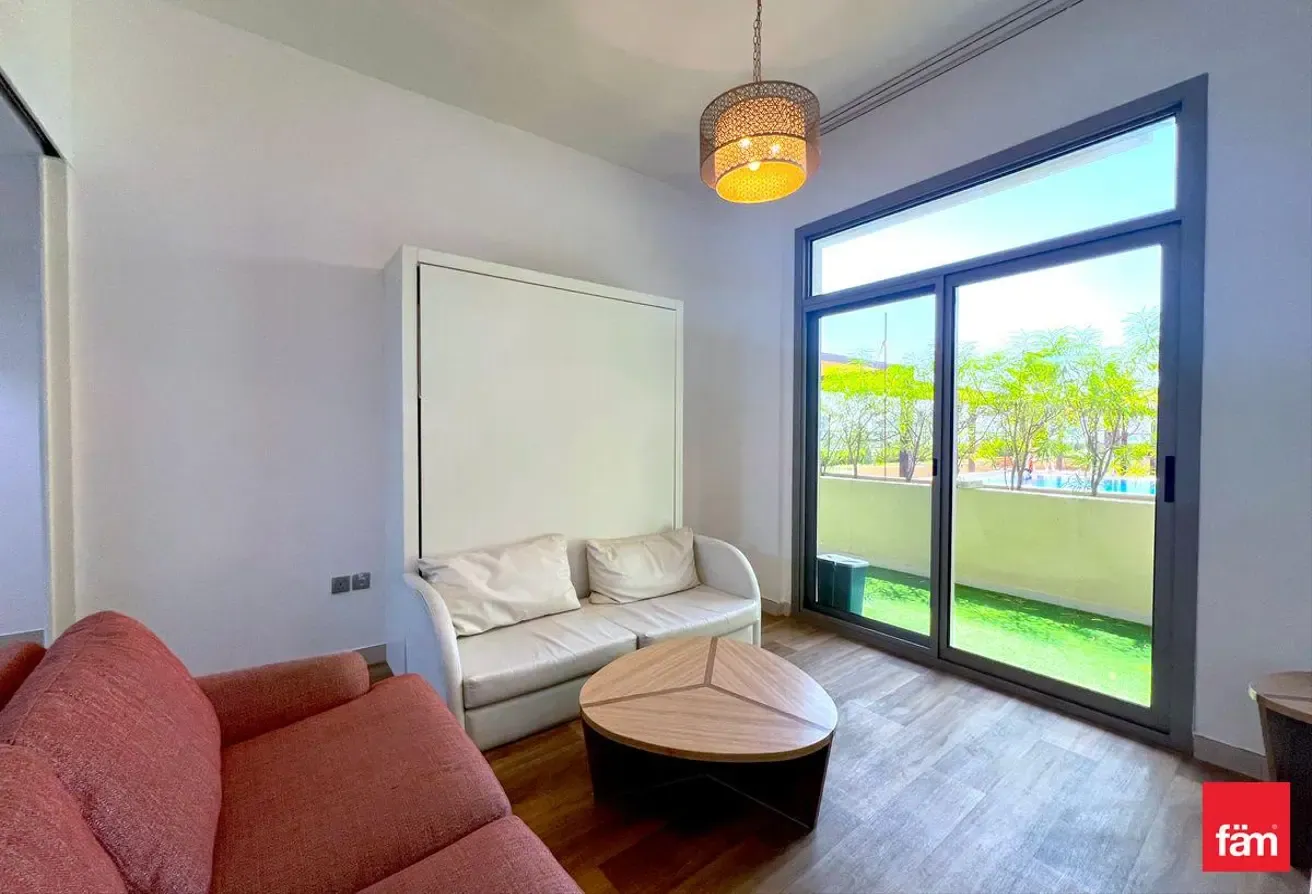 Vacant | Spacious Bedroom | Swimming Pool View
