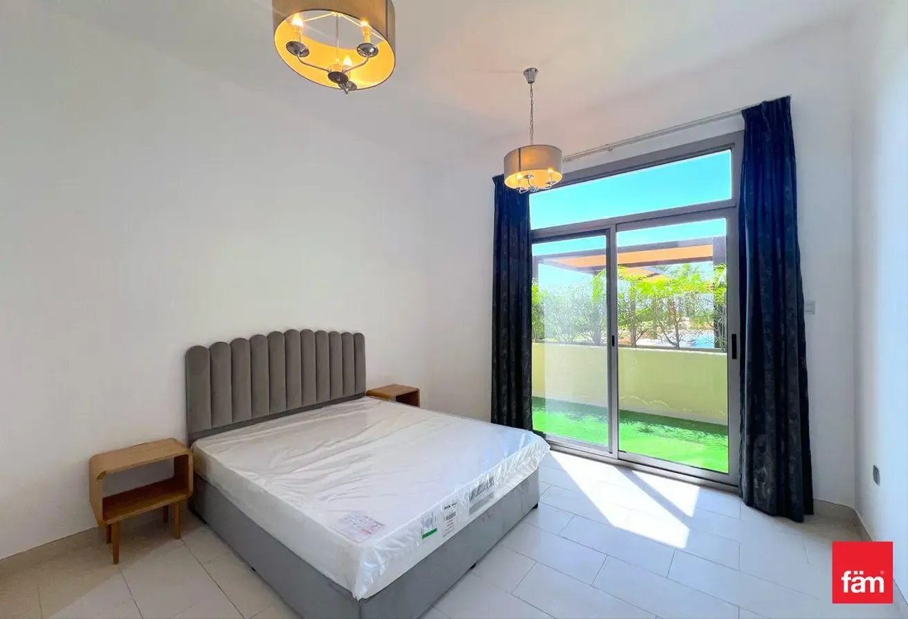 Vacant | Spacious Bedroom | Swimming Pool View