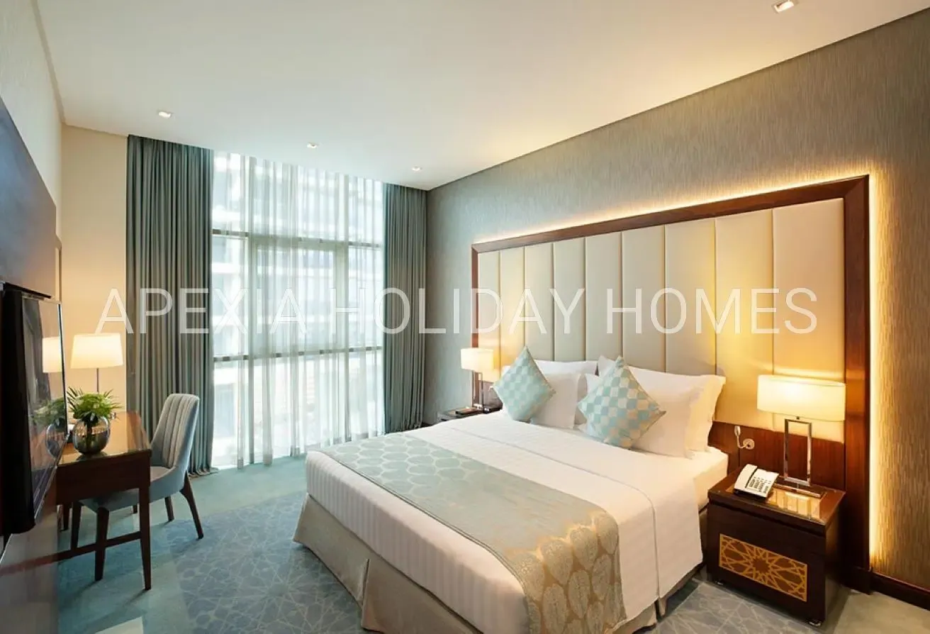 Burj & Canal View 2BR | Furnished Apartment