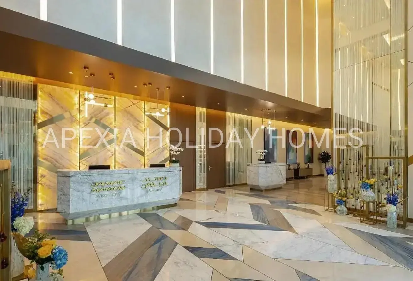 Furnished 2BR | DAMAC Maison Aykon City