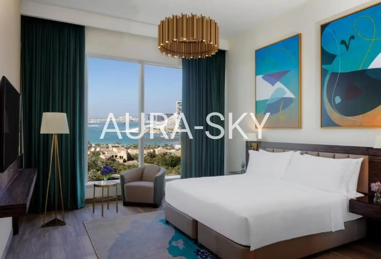 Skyline & Sea Luxury: Elite 2BR at Avani Palm