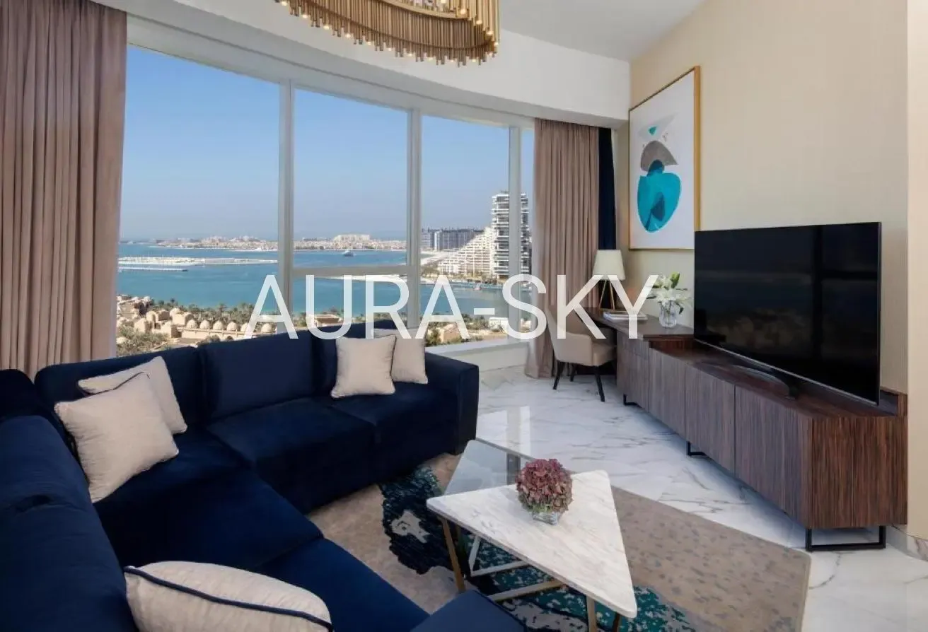 Skyline & Sea Luxury: Elite 2BR at Avani Palm