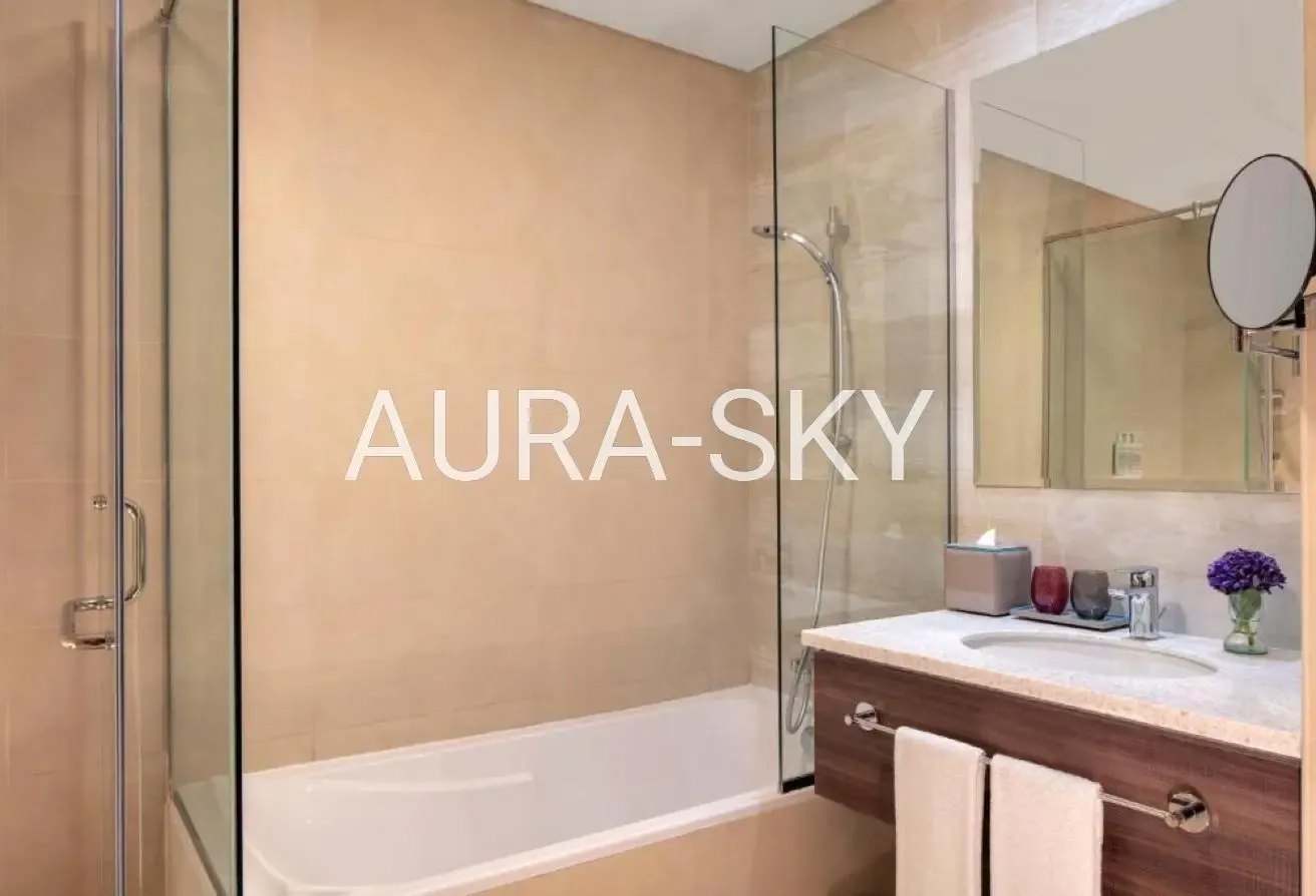Skyline & Sea Luxury: Elite 2BR at Avani Palm