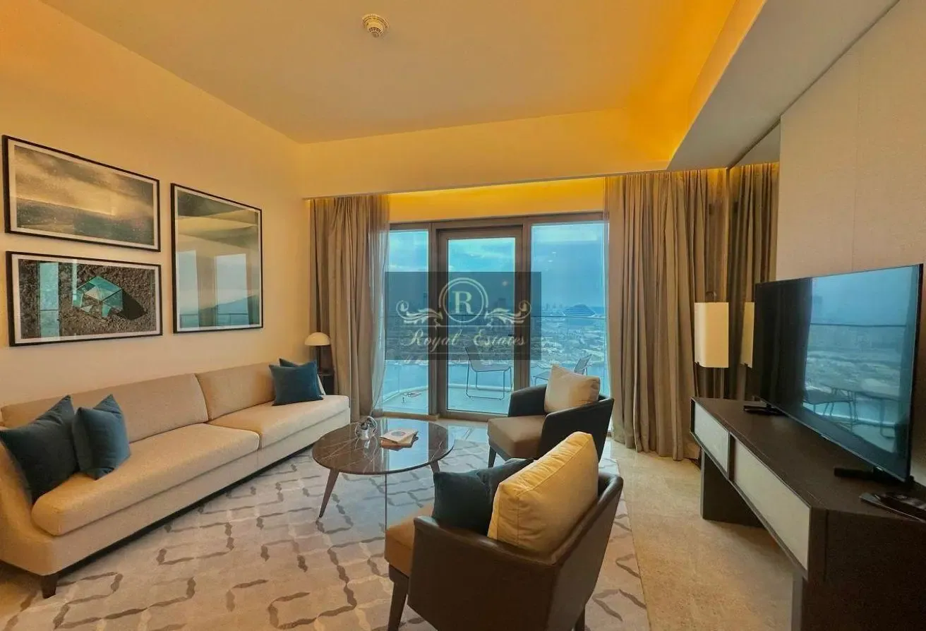 Fully Furnished | Sea & Burj Khalifa View