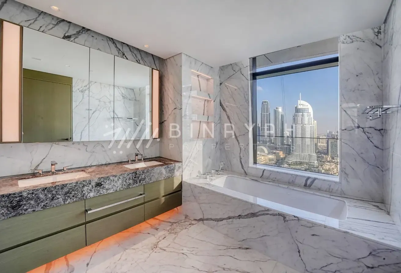 Full Burj and Fountain View | 4BR + Maids