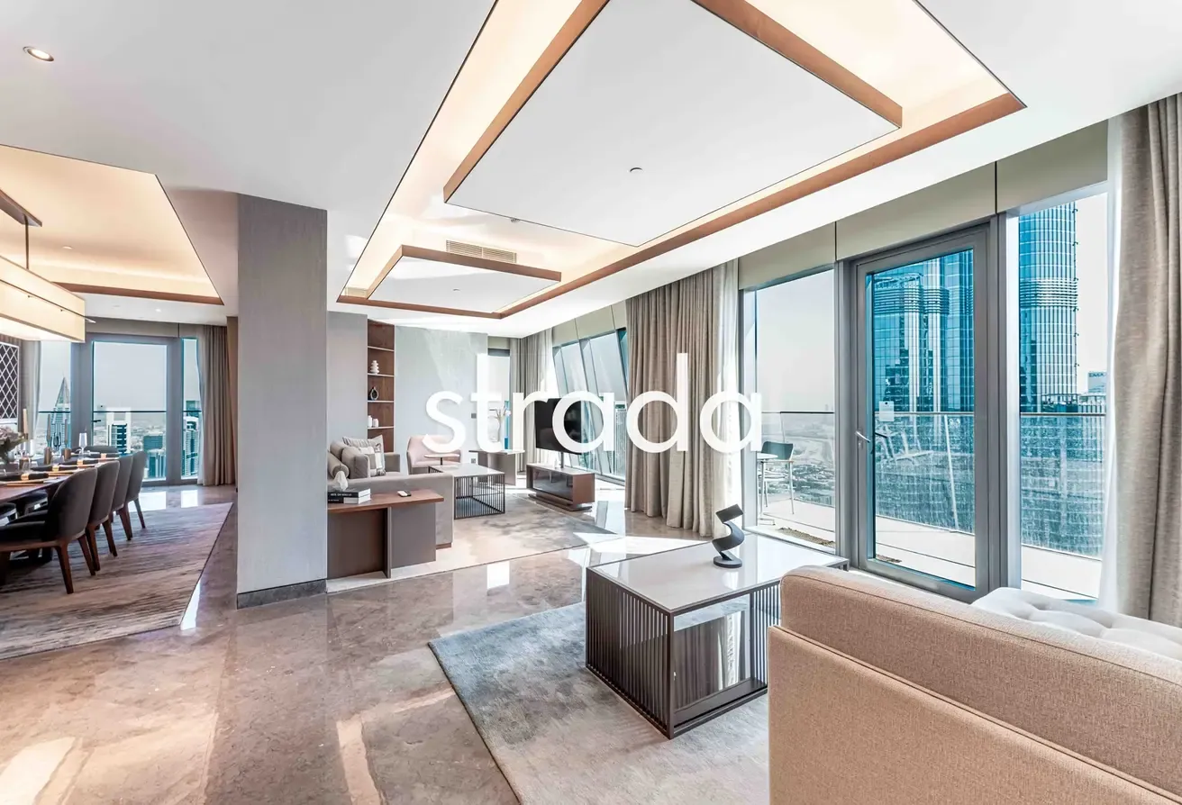 Penthouse | Burj and Fountain View | Furnished