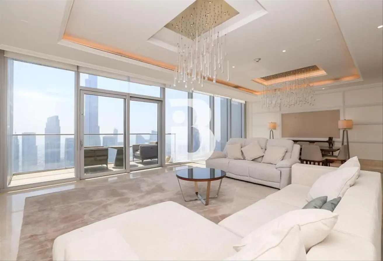 Furnished |  Vacant  | Burj Khalifa View