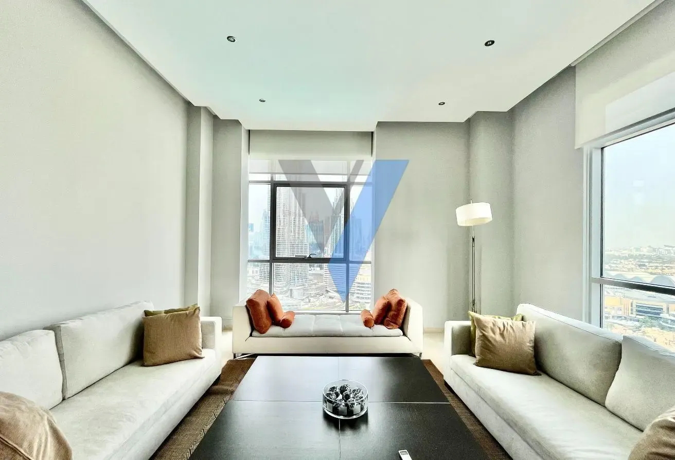 Elegant | Furnished | View of Burj and Fountain.!