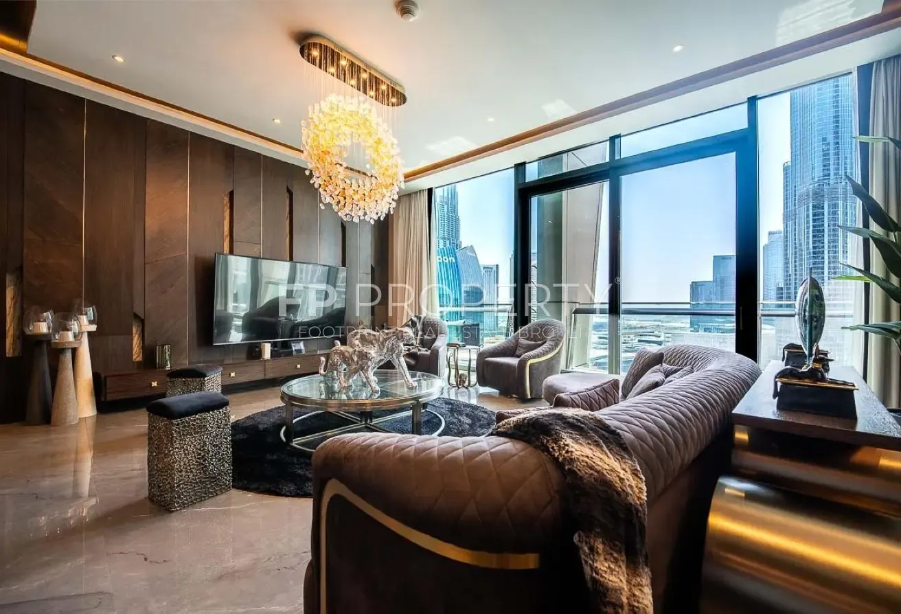 Full Burj Khalifa View | Fully Upgraded | Vacant
