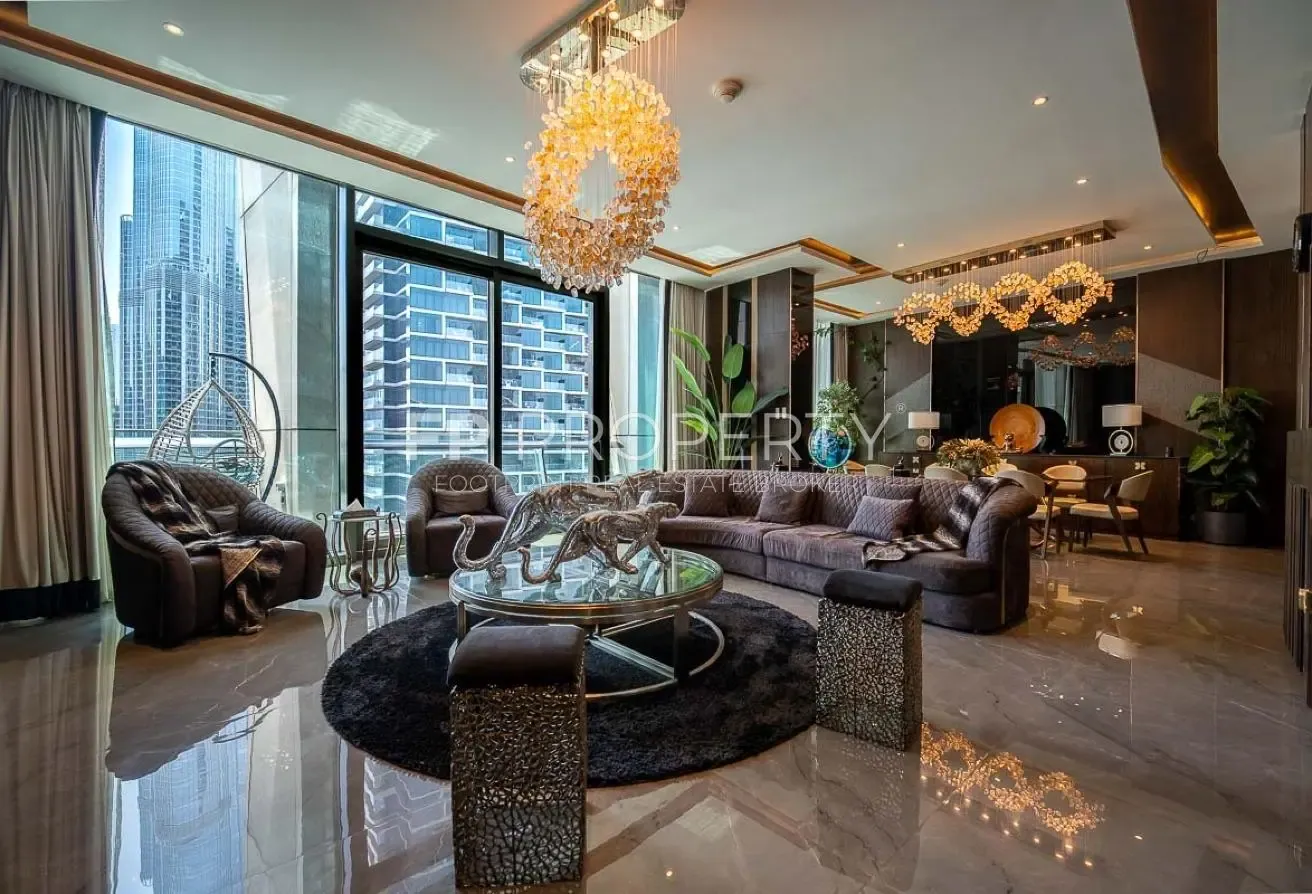 Full Burj Khalifa View | Fully Upgraded | Vacant