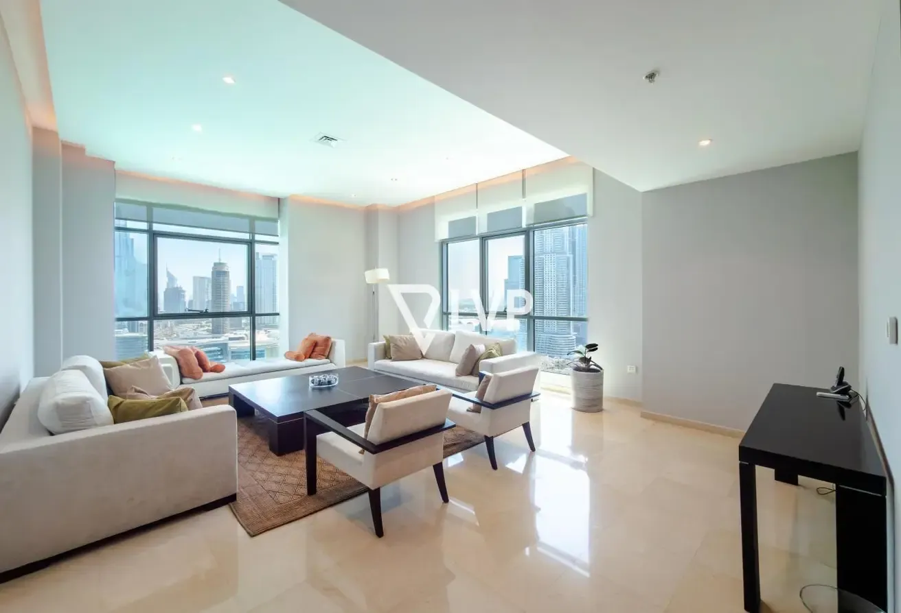 High Floor |Burj Khalifa+Fountain View |Furnished