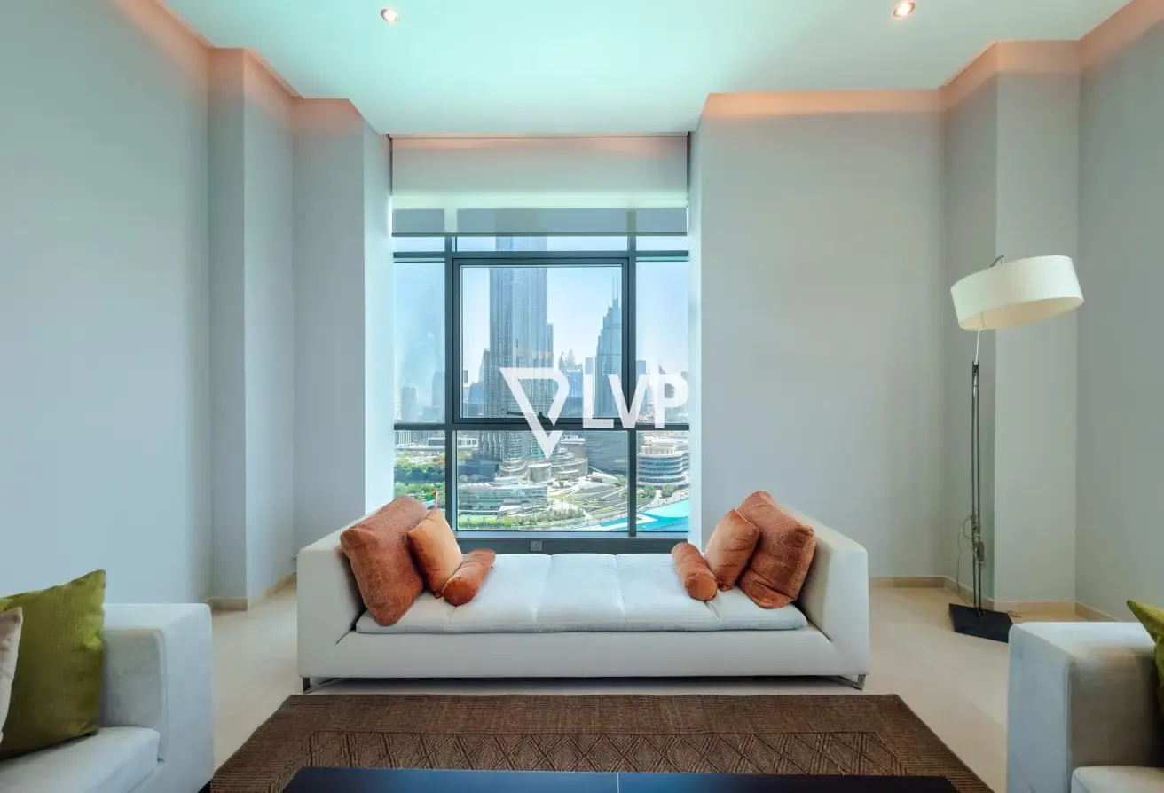 High Floor |Burj Khalifa+Fountain View |Furnished