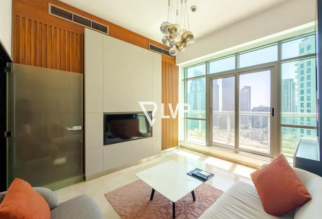 High Floor |Burj Khalifa+Fountain View |Furnished