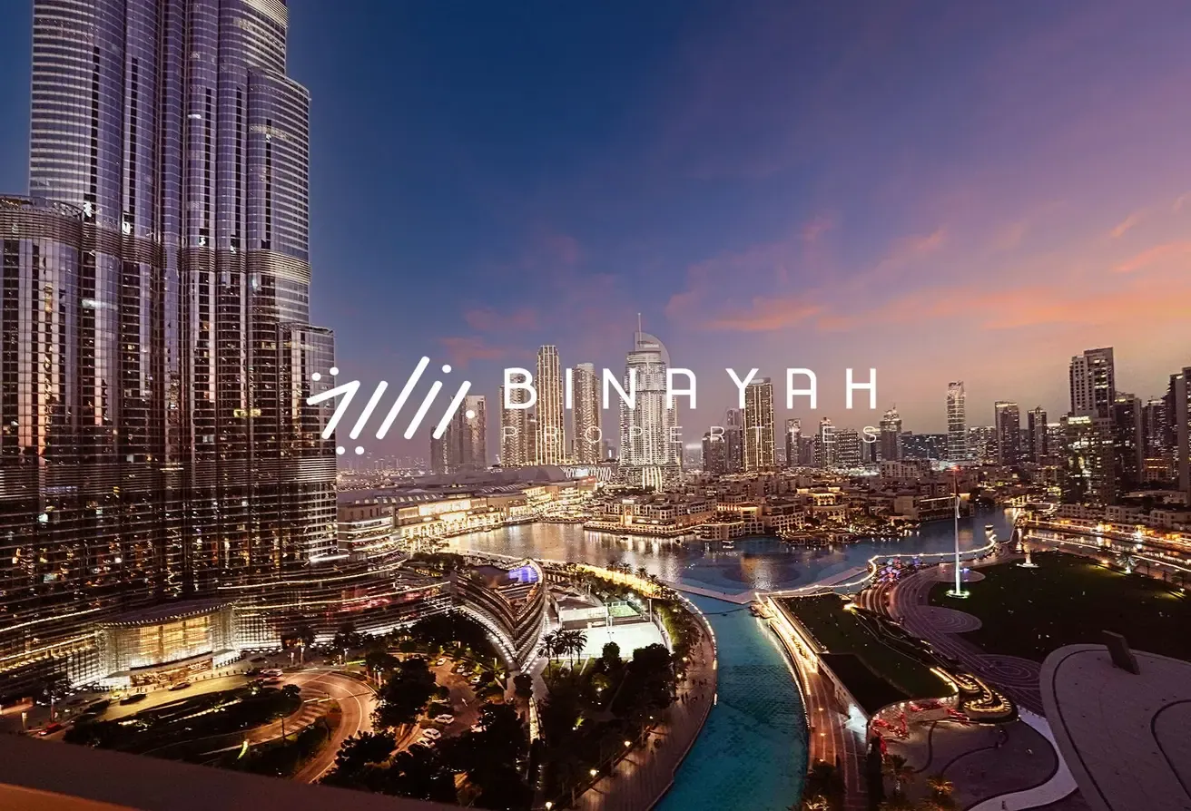 High Floor | Fountain and Burj Khalifa View