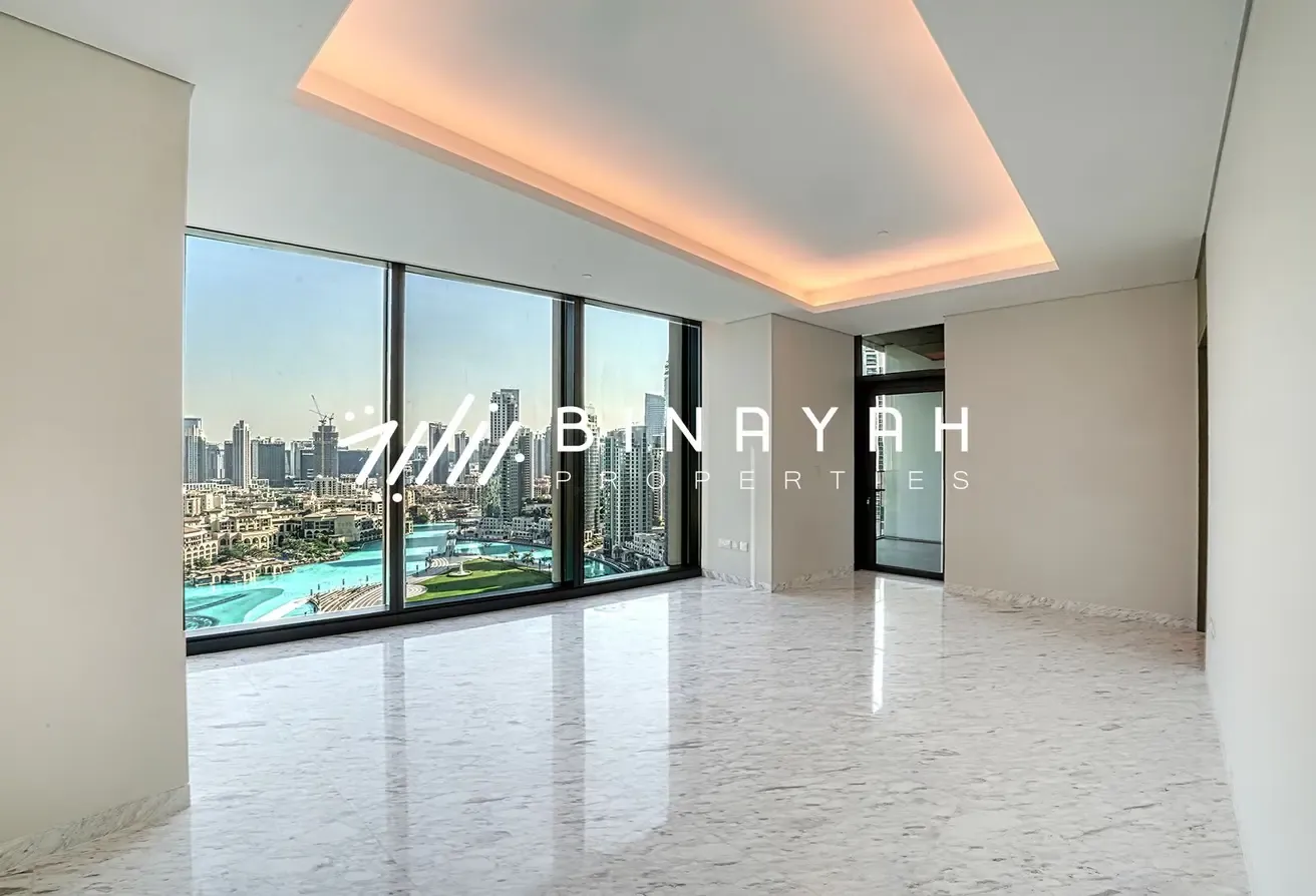 High Floor | Fountain and Burj Khalifa View